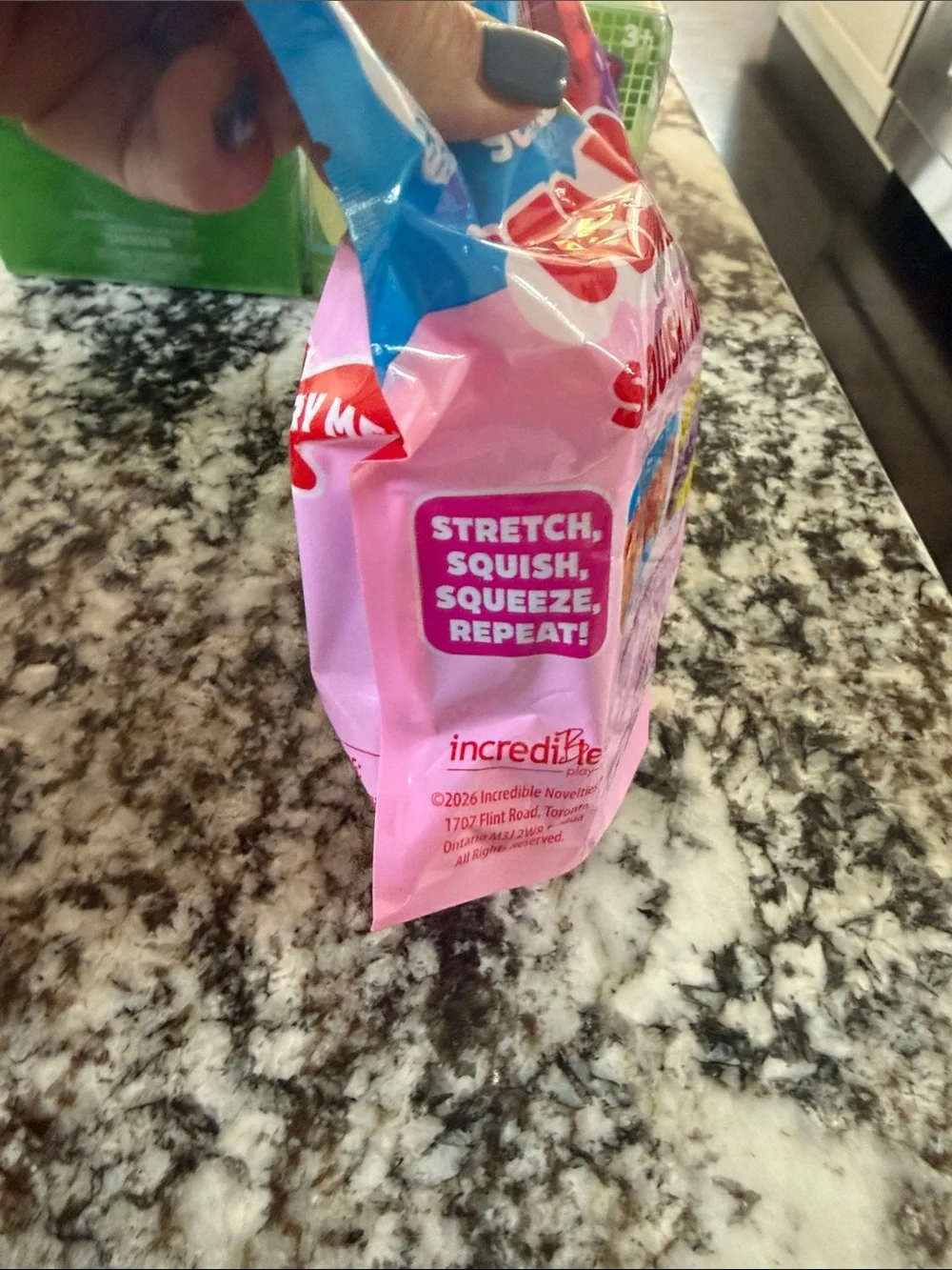 Scented Squishy jello  purple Toy  Scented NIOP